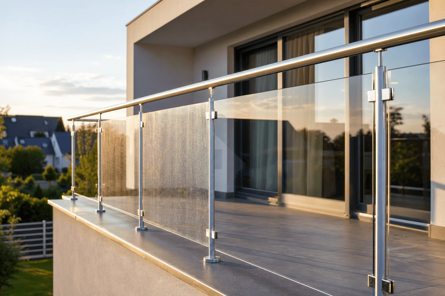 Mycie balkonów i balustrad